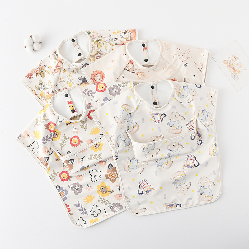 Newborn Baby Bibs Blouse Water - Baby Food Kit ulasan dan harga